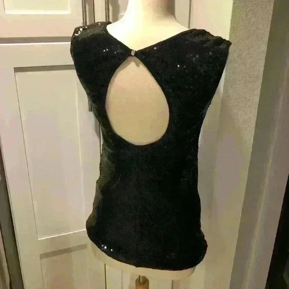 Black Eyelet Top - Picture 3 of 7